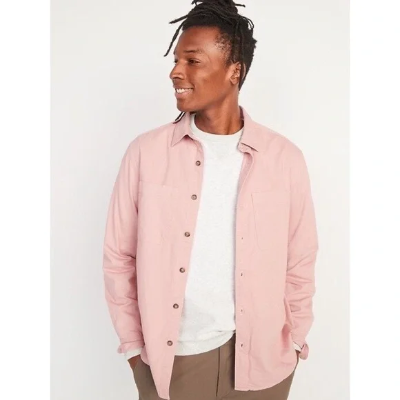 Old Navy Regular Fit Workwear Utility Shirt - Picture 1 of 4